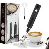 2-in-1 Rechargeable Coffee Beater & Electric Milk Frother – Smooth Mixing, Compact & Easy to Use