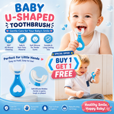 360°U-Shaped Baby Toothbrush ⟪𝗕𝗨𝗬 𝟭 𝗚𝗘𝗧 𝟭 𝗙𝗥𝗘𝗘 ⟫ 𝗢𝗡𝗟𝗬 𝗙𝗢𝗥 𝟮 𝗗𝗔𝗬𝗦