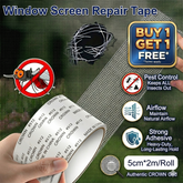 Mesh Window Screen Repair Tape 🎁 Buy 1 Get 1 FREE – Limited Time Offer!⏳ Only for 2 Days.