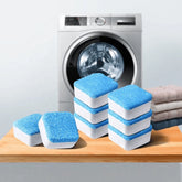 Washing Machine Cleaner Tablets – 12 Pcs | Deep Cleaning & Odor Removal for All Washing Machines